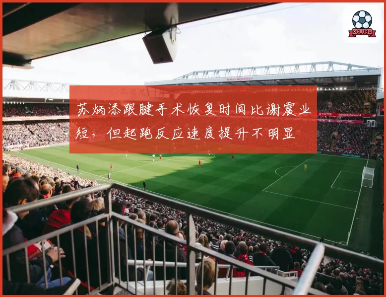 苏炳添跟腱手术恢复时间比谢震业短，但起跑反应速度提升不明显